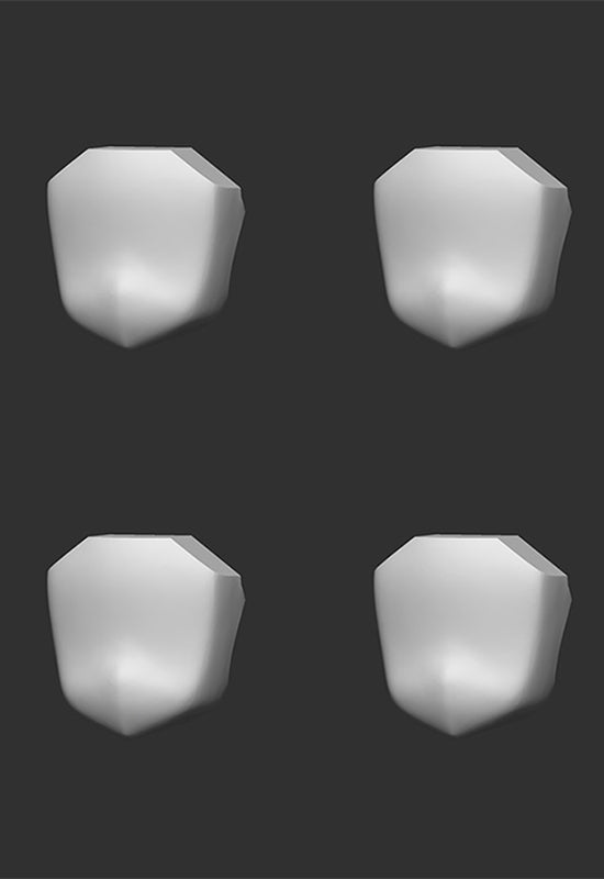 Polynian DAIBADI PRODUCTION Faceparts Set Motoroid Beta Type