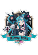 Racing Miku Caravan Racing Miku 2026 Ver. -Good Smile Company 25th Anniversary- Magnet Car Sticker