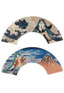 HATUNE MIKU×KATSUSHIKA HOKUSAI Presence CO., LTD. iXima Hand Fan The Great Wave off Kanagawa/Fine Wind, Clear Morning