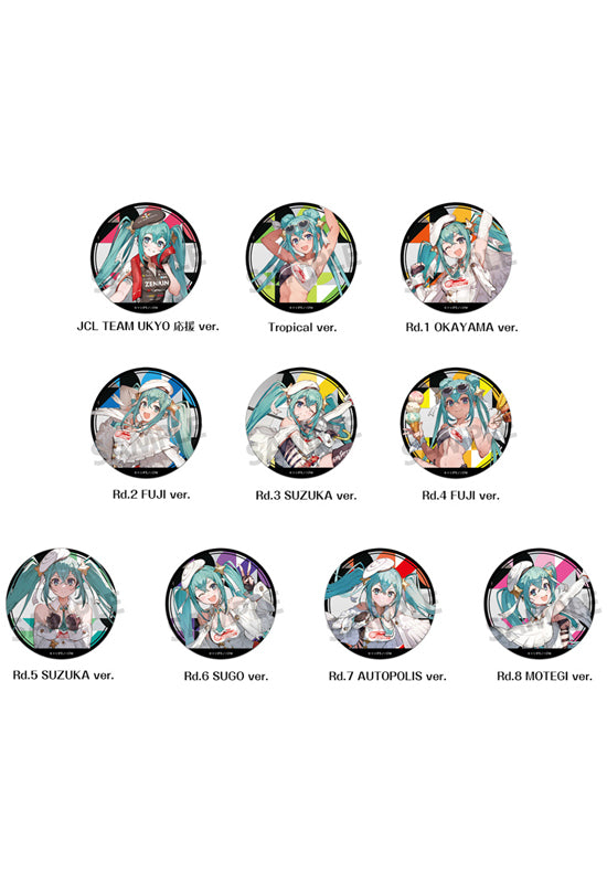 Racing Miku 2023 Hobby Stock Acrylic Coaster (1-10 Selection)