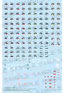 Megami Device M.S.G Kotobukiya Yggdrasis Skoll Sharpshooter Eye Decal Set