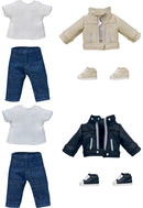 Nendoroid Doll Good Smile Company Nendoroid Doll Outfit Set: Leather Jacket (Black/Ivory)