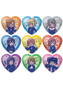 Love Live! MENEGI Newtoro Trading Kirakira Heart Can Badge