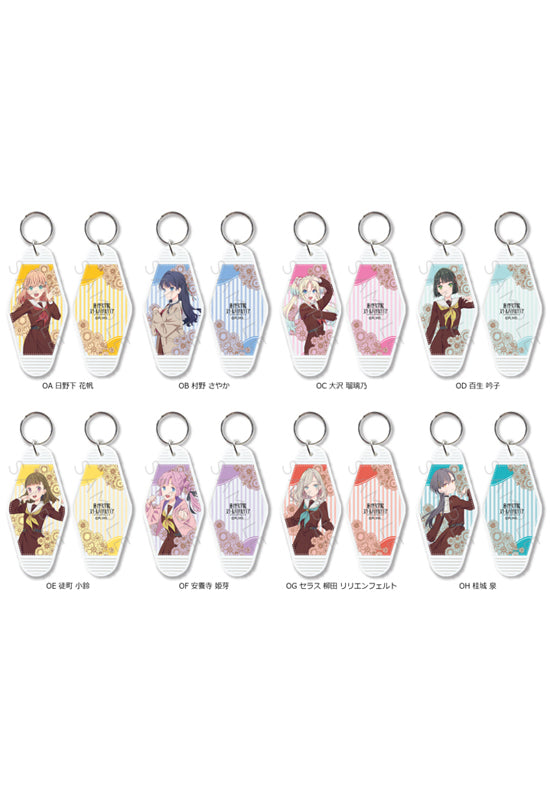 Love Live! Hasu no Sora Jogakuin School Idol Club Sync Innovation Vol. 7 Motel Key Chain