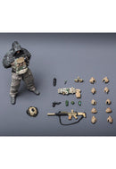 SALVO SERIES HASUKI SA04 NIGHTVEIL WEAVER 1/12 SCALE ACTION FIGURE
