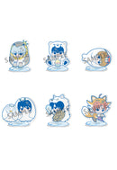 Gintama MEGAHOUSE Acrylic Stand Prince Hata & animals of ice