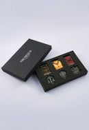 Final Fantasy XIV Square Enix Eorzea Three Continents Medal Style Brooch Set