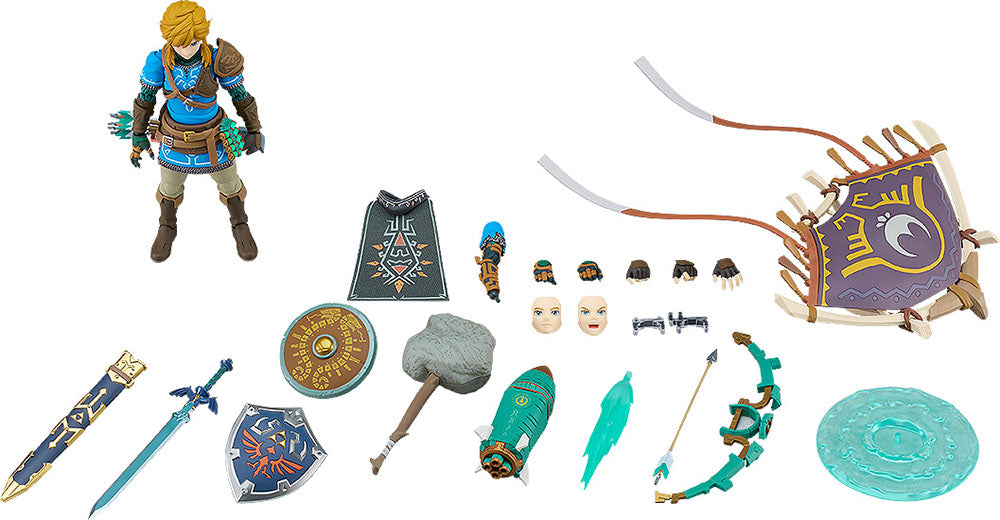 ゲームキャラクター Figma 626-DX Link Tears of the Kingdom 626-DX The Legend of Zelda: Breath of the Wild figma Link
