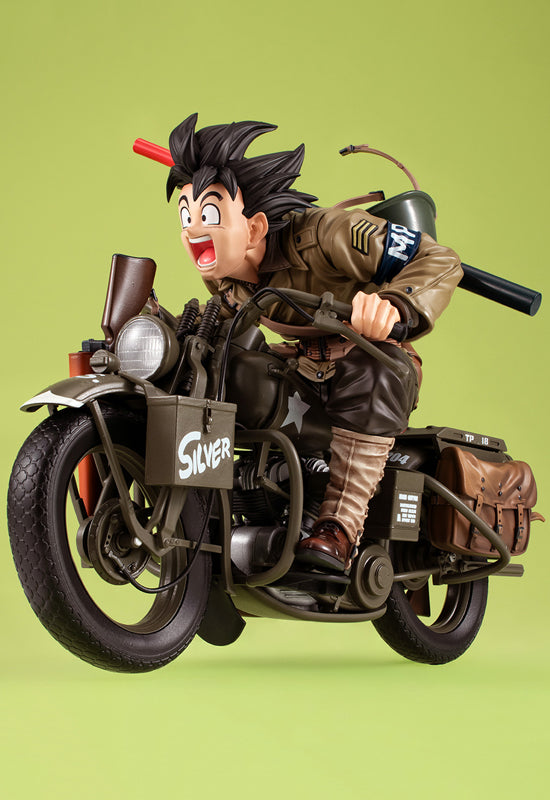 Dragon Ball Z MEGAHOUSE DESKTOP REAL McCOY EX Son Goku & Bike
