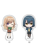 The Many Sides of Voice Actor Radio A3 Acrylic Petit Stand (Mini Character Illustration)