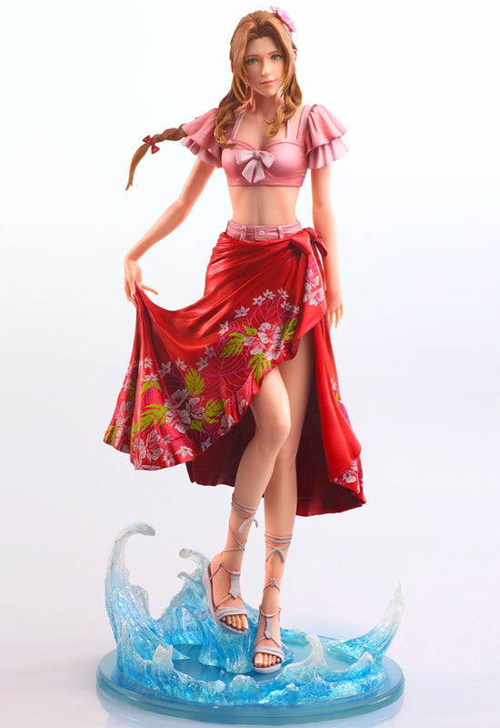 Final Fantasy VII Rebirth Square Enix Static Arts Aerith Gainsborough -Swimsuit Ver.-