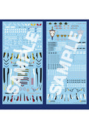 Macross Frontier Aoshima V.F.G. VF-25 General Purpose Decal Set