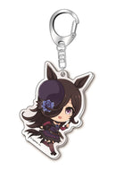 Uma Musume Pretty Derby AmiAmi Chara Petit Acrylic Key Chain Vol. 2 Rice Shower