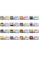NARUTO MEGAHOUSE MEGA CAT PROJECT Nyaruto！Name Metal Badge Collection
