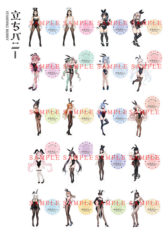 Standing Bunny GAKAKU Acrylic Stand