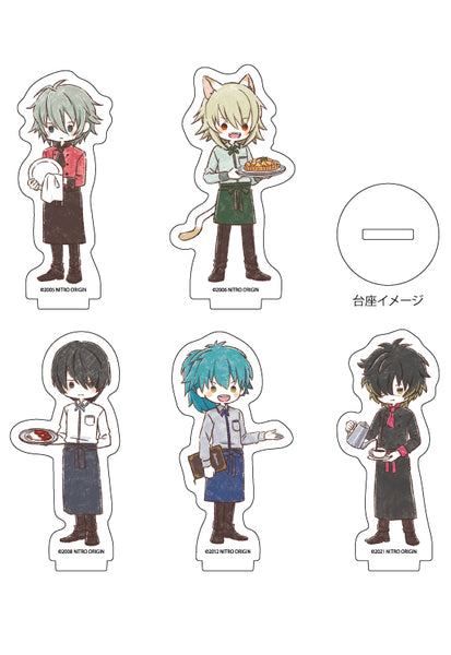 NITRO CHiRAL A3 Acrylic Petit Stand 01 Graff Art Illustration
