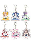Love Live! Hasu no Sora Jogakuin School Idol Club A3 Acrylic Key Chain 02 Official Illustration