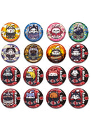 NARUTO Shippuden MEGAHOUSE MEGA CAT PROJECT Nyaruto!  Metal Badge Collection 2