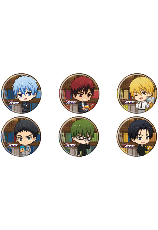 Kuroko's Basketball A3 Can Badge 19 Reading Ver. (Mini Character Illustration)