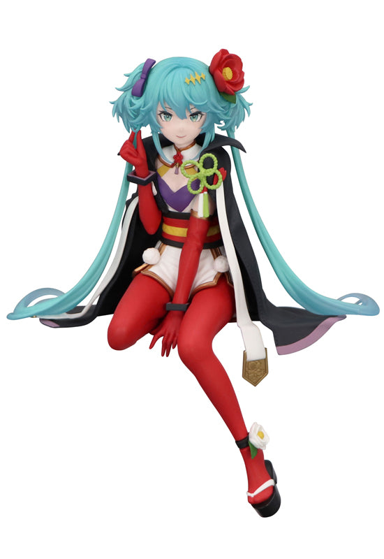 Hatsune Miku FuRyu Noodle Stopper Figure Hatsune Miku -Flower Fairy Camellia-