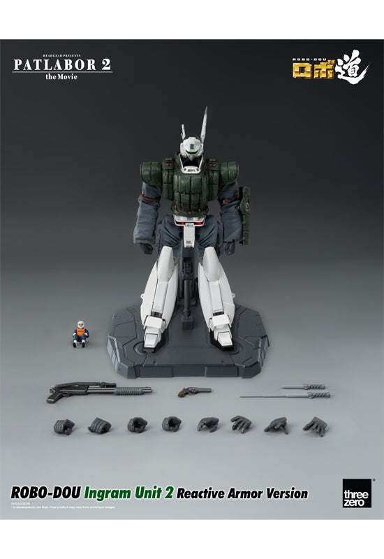 Patlabor 2: The Movie threezero 3A ROBO-DOU Ingram Unit 2 Reactive Armor Version