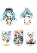 100th Nendoroid Hatsune Miku Commemorative Exhibition Caravan Acrylic Stand