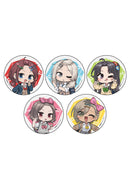 Girls Band Cry Curtain Tamashii Trading Can Badge Mini Character / Heisei Gal