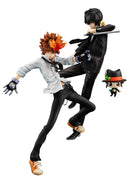 Katekyo Hitman Reborn! MEGAHOUSE G.E.M. Series Tsunayoshi Sawada & Kyoya Hibari & Reborn set (Repeat)