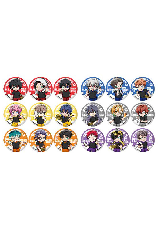 Hypnosismic -Division Rap Battle- Rhyme Anima + Chugai Mining Trading Can Badge