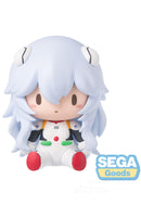 Evangelion: 3.0+1.0 Thrice Upon a Time SEGA fuwa petit Chibi Figure Rei Long Hair