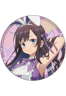 I May Be a Guild Receptionist, but I'll Solo Any Boss to Clock Out on Time Midobiyo Original Illustration Can Badge Alina Clover