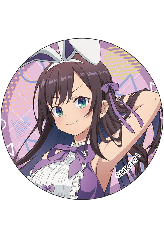 I May Be a Guild Receptionist, but I'll Solo Any Boss to Clock Out on Time Midobiyo Original Illustration Can Badge Alina Clover