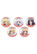 FORTUNE ARTERIAL A3 Can Badge 01 Wedding Dress Ver. (Mini Character Illustration)