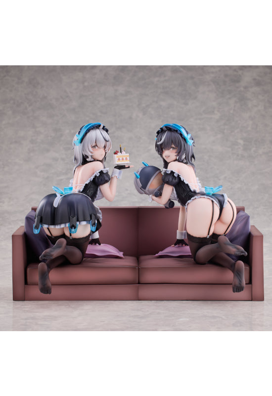 SNOWBREAK: CONTAINMENT ZONE Raise Dream CHERNO & MEURSAULT APPRENTICE MAID VER. 1/6 SCALE FIGURE DELUXE EDITION