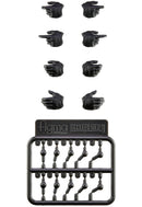 Little Armory Tomytec LA-OP18: figma Tactical Gloves L Size (Black)