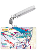 Hatsune Miku Caravan Hatsune Miku Racing Ver. SPA 2025 Cheering Ver. Pass Case