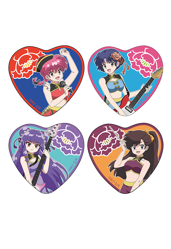 Ranma 1/2 ACROSS  KUNG-FU ROCK Trading Can Badge