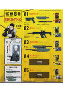 Kaiju No. 8 F-Toys Weapon Collection