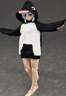 Party Animal Girl Room Wear Alphamax Penguin Hoodie *This is a cloth outfit for 15-18cm plastic models and dolls.