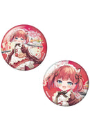 Akami Karubi Caravan Big Kirakira Can Badge 2 Set
