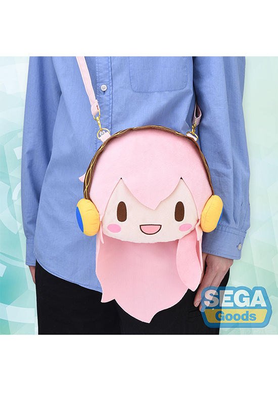 Character Vocal Series 03: Megurine Luka SEGA fuwa petit Megurine Luka Face Shoulder Bag (M)