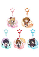 K-ON! GoodSmile Moment Fluffy Rain Series Collectible Acrylic Keychain