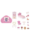AKUBIGIRL DOLL HOUSE JASMINE / S14 Bedroom Item Set