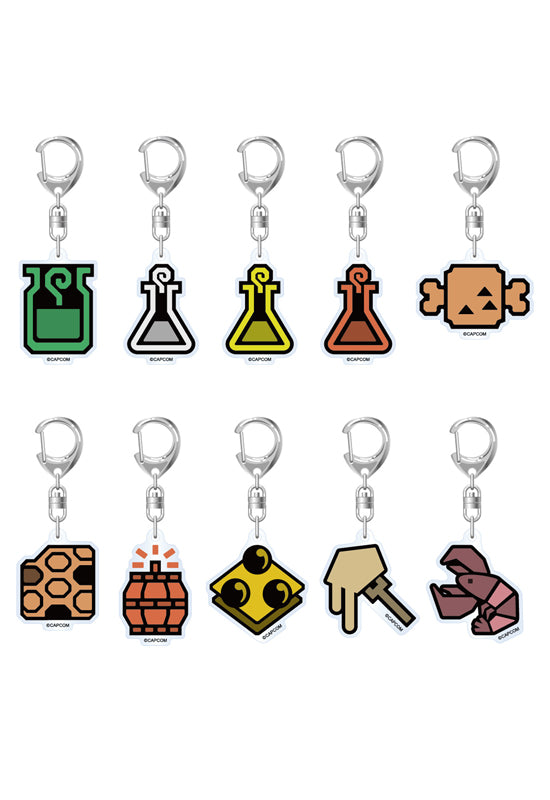 MONSTER HUNTER WILDS CAPCOM Monster Hunter Wilds Item icon Acrylic Keychain