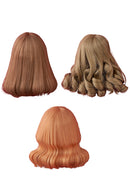 Harmonia series Good Smile Company Original Wig Series (Medium Wave/Orange) / (Natural Straight/Brown) / (One Curl/Gold)