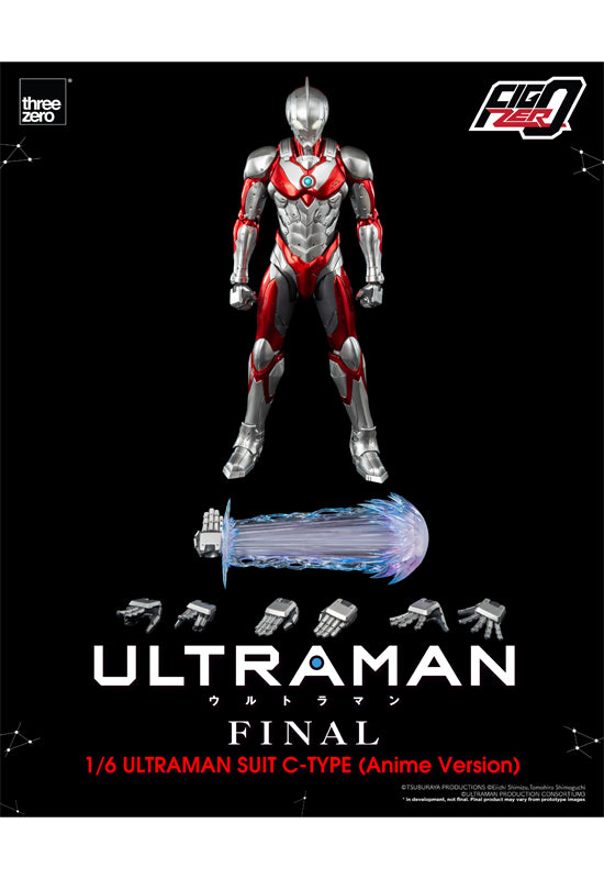 Anime ULTRAMAN FINAL Season threezero Corporation FigZero 1/6 ULTRAMAN SUIT C-TYPE (Anime Version)