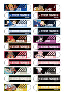 Street Fighter 6 CAPCOM Flight Tag Keychain