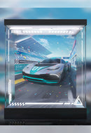 Azur Lane APEX Shinano Moonlit Chrome Ver. Special LED Acrylic Display Case