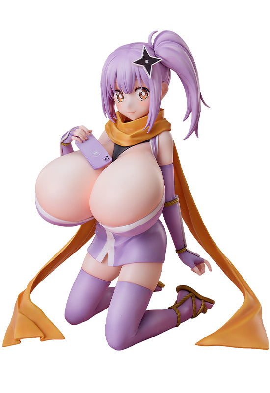 A Ninja and an Assassin Under One Roof A･DIMENSION A Ninja and an Assassin Under One Roof Diecut Sticker  Satoko Kusagakure Huge‑Breasted Ver. 1/4 Complete Figure