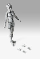 Bandai S.H.Figuarts Body-chan -Sports- Edition -Wire Frame- (Gray Color Ver.)